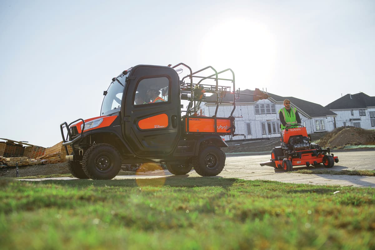 RTV on a construction site